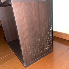 ☆取引決定商品☆東京インテリア　デザインラック　ダークブラウン　2個セットの画像