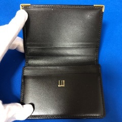 ジモティ割引有★【ジャングルジャングル岸和田店】dunhill 名刺入れ カードケース ブラック メンズ南大阪 岸和田市 貝塚市 泉佐野市 和泉市 忠岡町 熊取町の画像