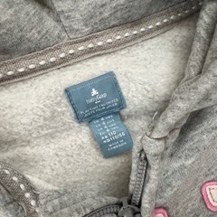 BABYGAP グレーフード付きパーカーの画像