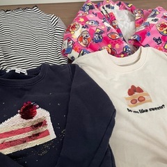 女の子　長袖　　子ども服　100〜110の画像