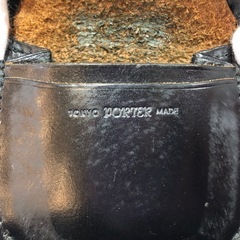 ジモティ割引有★【ジャングルジャングル岸和田店】PORTER コインケース レザー ブラック メンズ　南大阪 岸和田市 貝塚市 泉佐野市 和泉市 忠岡町 熊取町の画像