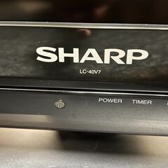 SHARP AQUOS LC-40V7（40V型／2012年製）中古品の画像