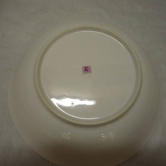 ☆▲MARUKEI　サラダボール　お皿　花絵　サラダスプーン　サラダフォーク　ｇの画像