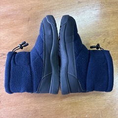 モズ　moz スノーブーツ　Lサイズ　24cm紺色の画像