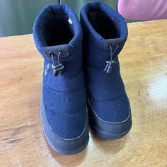 モズ　moz スノーブーツ　Lサイズ　24cm紺色の画像