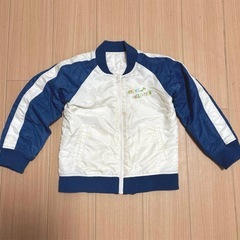 インセクト　コレクション　虫　Lサイズ　L 昆虫コレクション スカジャン　青の画像