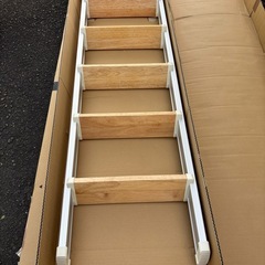 ロフト梯子　Panasonic 踏板木目の画像