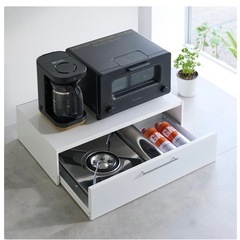 新品 
引き出し付き トースター台の画像