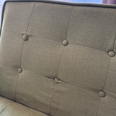 （お話中）グリーン　ソファーの画像