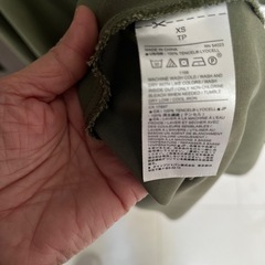 BANANA REPUBLIC XSサイズ カーキ系 ワンピース　サイズSや細身のMの方でもの画像