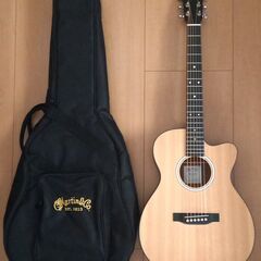 マーチンのエレアコ　Martin　000CJR-10E Natural（保証期間残あり）の画像