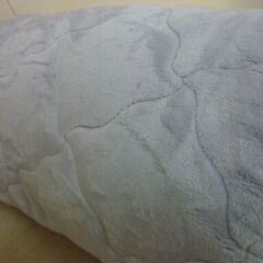 ※取引中/売約済*********** ①　未使用/新品　［シングル］敷パッド一体型 ボックスシーツ 洗える 吸湿発熱 フランネル生地 抗菌 防臭　アッシュラベンダーの画像