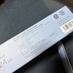 【未使用に近い】 サロニア 24ミリアイロン 限定カラーの画像