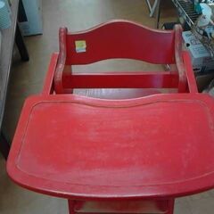 木製ハイチェア　A17716の画像