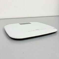 stp-3642　ドリテック　デジタル　体重計　BS-157　dretec　白　ホワイト　コンパクト　ボディスケール　ヘルスメーター　最大軽量150kg　健康管理の画像