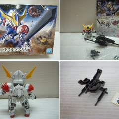 ☆▲　【完成品】　エルガイム　グリムゲルデ　ガンダムバルバトスルプスDX　ガンダム　ガンプラ　バンダイ　3個セットの画像