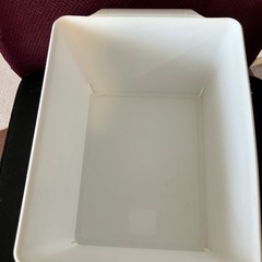 ラッセバスケット ワイド　ホワイトの画像