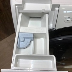 【超最安値】💎2021年製SHARPドラム式洗濯乾燥機　単身最適ES-S7F 配達無料！の画像