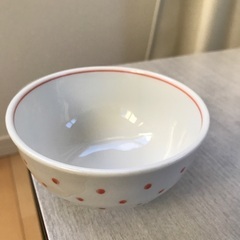 水玉　お茶碗の画像