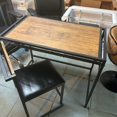 アイアン　デスクテーブルセットの画像