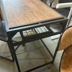 アイアン　デスクテーブルセットの画像