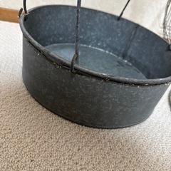 【決まりました】雑貨ザル2点の画像