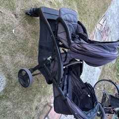 二人乗りベビーカーの画像