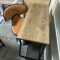 デスクテーブルセットの画像