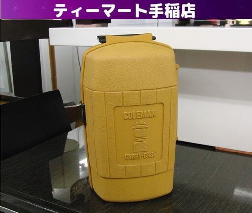 ヴィンテージ Coleman クラムシェルケース 1981年3月 ランタンケース ファネル付き レトロ オールドコールマン 200Aな