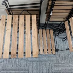 IKEA/TÄRNÖ テルノー テーブル＆椅子 屋外用, ブラック/ライトブラウンステイの画像