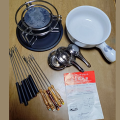 チーズフォンデュ鍋の画像