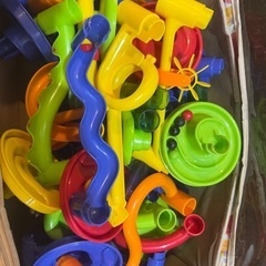 【子ども用おもちゃ】ビー玉転がし／マーブルラン／パーツたっぷりの画像
