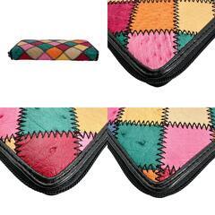 オーストリッチ LB-5055 長財布 マルチカラー  ostrich マルチカラー ラウンドファスナーの画像