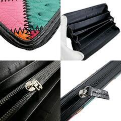 オーストリッチ LB-5055 長財布 マルチカラー  ostrich マルチカラー ラウンドファスナーの画像