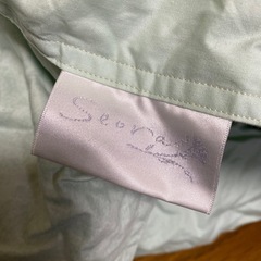 (取引終了)羽毛 肌掛け 布団 シングルの画像