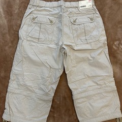 未使用品UNIQLOユニクロ2WAYスリークォーターパンツ（ギンガム）1,990円税込み中国製メンズショートパンツ短パンハーフパンツサイズLウエスト84-92センチ綿コットン100％の画像