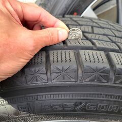 スタッドレス+アルミホイール18インチの画像