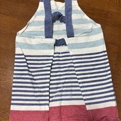 キッズ　エプロン　三角巾の画像