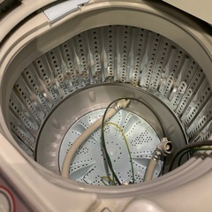 AQUA 全自動電気洗濯機　AQW-KS6F 2018年製　動作品の画像