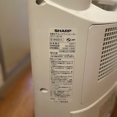 シャープ　加湿器の画像
