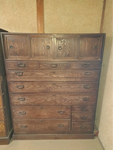 昭和レトロ 和箪笥｜古民家・店舗什器向け 現状渡し (グリーンピース