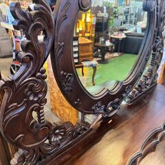 【愛品館八千代店】アンティークドレッサーの画像
