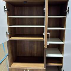 モダンシューズボックス・下駄箱・玄関収納・幅74cm Used/キレイの画像