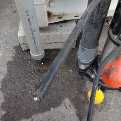 水中ポンプ｜屋外排水・揚水用｜現状品・電源プラグ欠損ありの画像