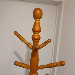 木製 ポールハンガーの画像