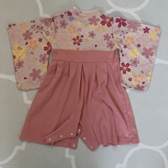 ベビー袴ロンパースの画像