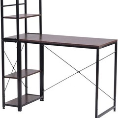 取引中 |　パソコンデスク 棚 3段付き  ※PC は付きません✖️の画像