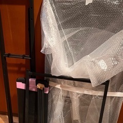 取引中 |　パソコンデスク 棚 3段付き  ※PC は付きません✖️の画像