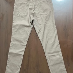 scroll 長ズボン ロングパンツ ウエスト 67 グレージュ 濃いベージュ ストレッチパンツの画像