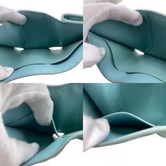 フェンディ FENDI 三つ折り財布 セレリア ピーカブー マイクロ  L字ファスナー 8M0499 ブルーブルーの画像